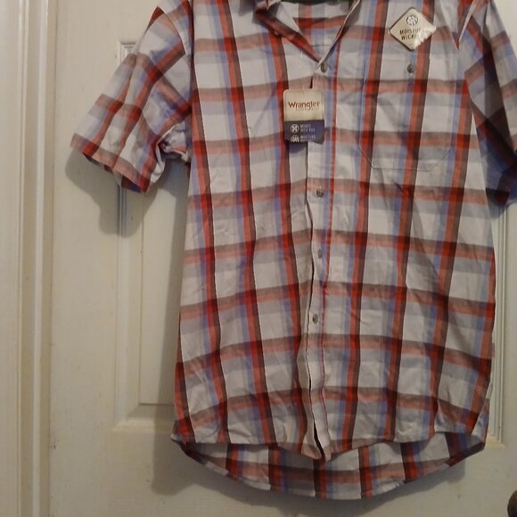 Man's Wrangler button up Shirt Size L - Picture 1 of 3